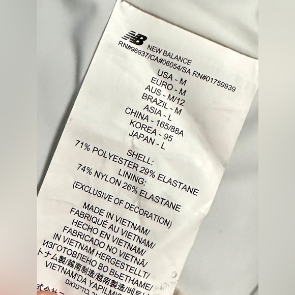 New Balance x Staud Long Sleeve Performance Top Size Medium Rare - Picture 5 of 10